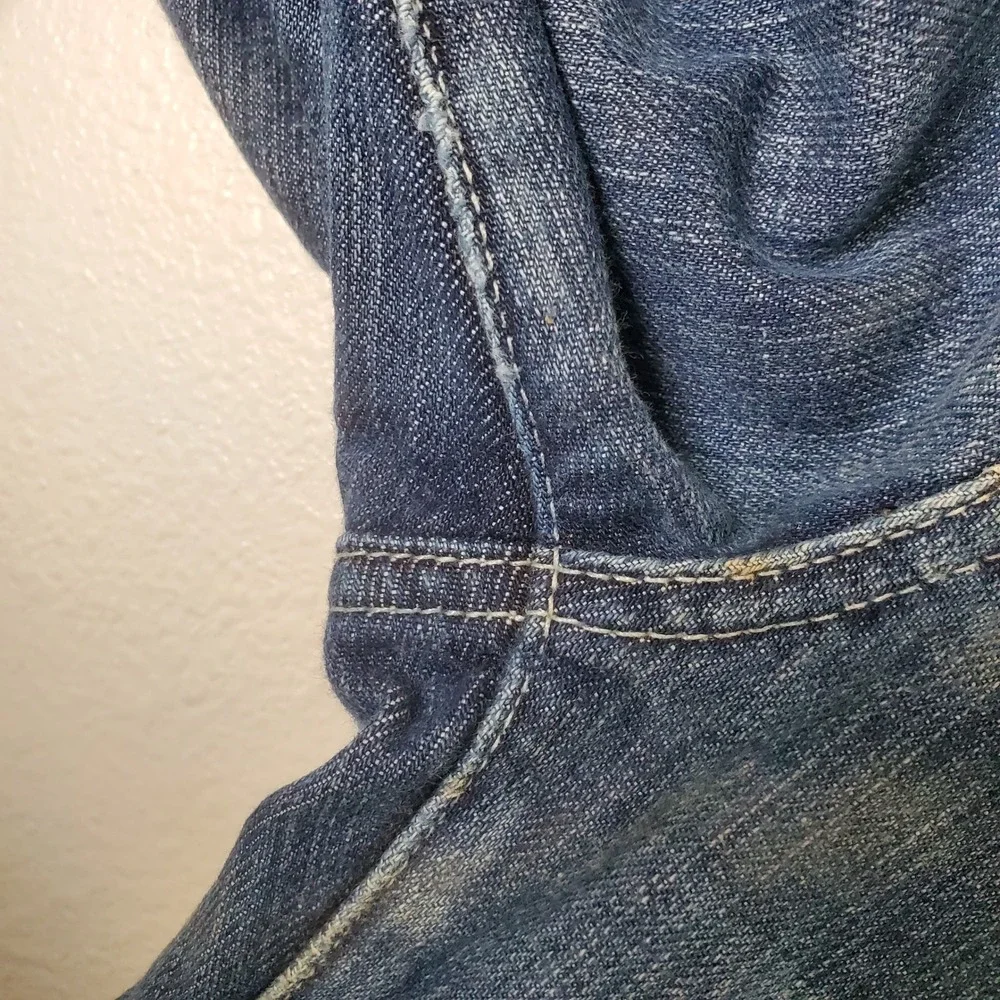 7 For All Mankind Bootcut Jeans Dark Wash Denim Womens Size 29 U075J080U-080U‎